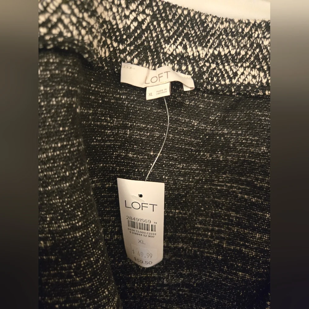 NWT LOFT Gray Mini Pencil Skirt‎ - Picture 5 of 6